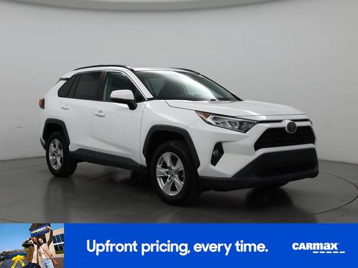 White 2020 Toyota RAV4 XLE
