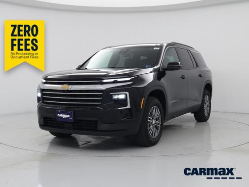 Black 2025 Chevrolet Traverse LT