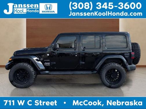 Black Clearcoat 2020 Jeep Wrangler Unlimited Sahara