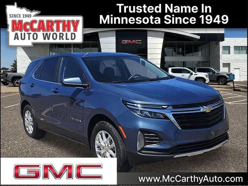 Lakeshore Blue Metallic 2024 Chevrolet Equinox 1LT