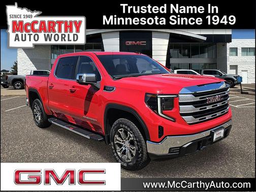 Cardinal Red 2026 GMC Sierra 1500 SLE
