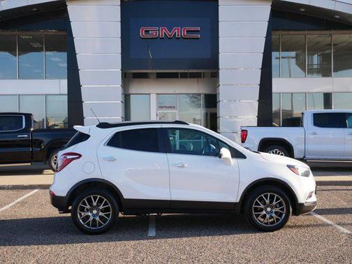 Summit White 2019 Buick Encore Sport Touring