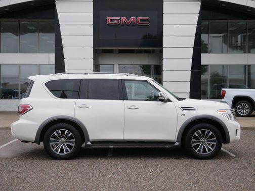 Pearl White Tricoat 2019 Nissan Armada SL