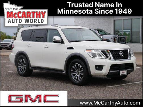 Pearl White Tricoat 2019 Nissan Armada SL