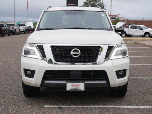 Pearl White Tricoat 2019 Nissan Armada SL