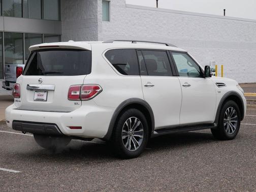 Pearl White Tricoat 2019 Nissan Armada SL