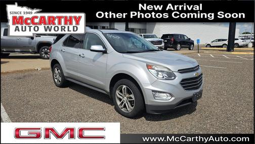 Silver Ice Metallic 2016 Chevrolet Equinox LTZ