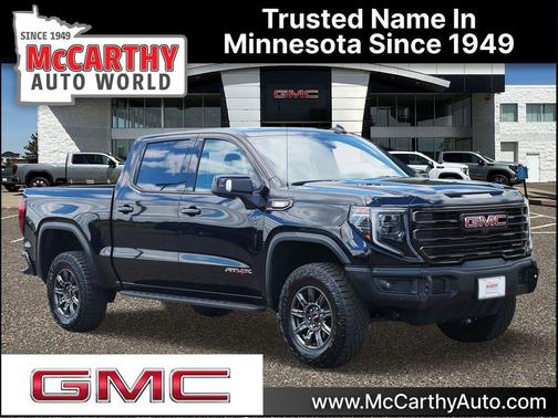 Onyx Black 2024 GMC Sierra 1500 AT4X