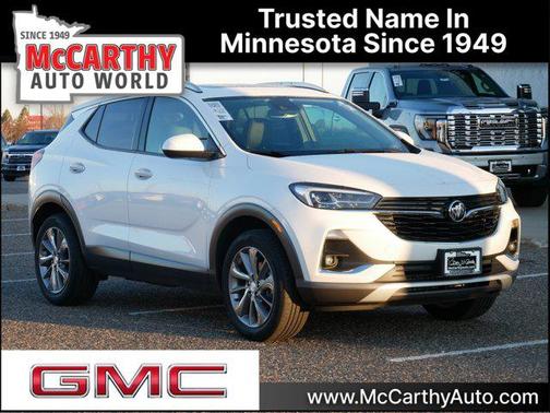 White Frost Tricoat 2023 Buick Encore GX Essence