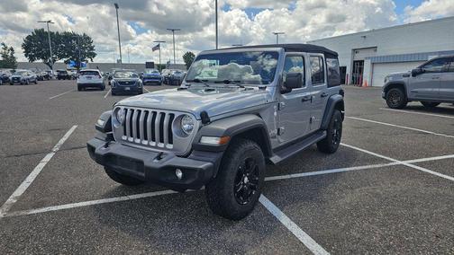 Billet Silver Metallic Clearcoat 2018 Jeep Wrangler Unlimited Sport