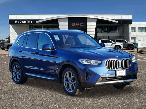 Blue 2022 BMW X3 xDrive30i