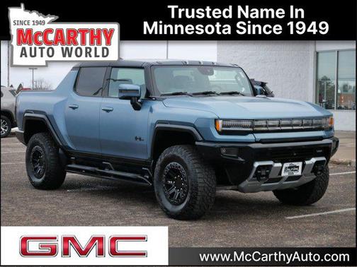 Neptune Blue Matte 2024 GMC HUMMER EV Pickup 3X Truck
