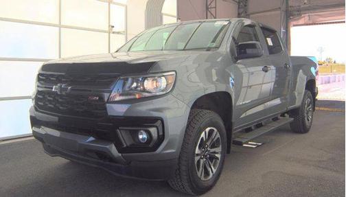 Satin Steel Metallic 2022 Chevrolet Colorado Z71