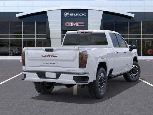 Glacier White Tricoat 2026 GMC Sierra 3500 Denali