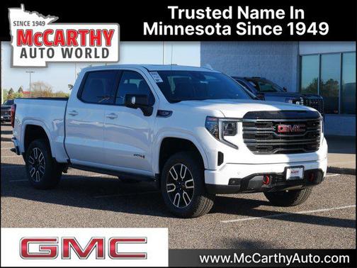 Summit White 2026 GMC Sierra 1500 AT4
