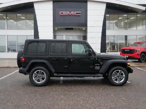 Black 2021 Jeep Wrangler Unlimited Sahara