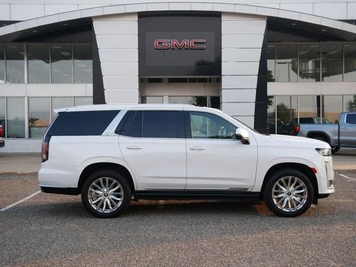 Crystal White Tricoat 2023 Cadillac Escalade Premium Luxury
