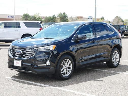 AGATE BLACK METALLIC 2021 Ford Edge SEL