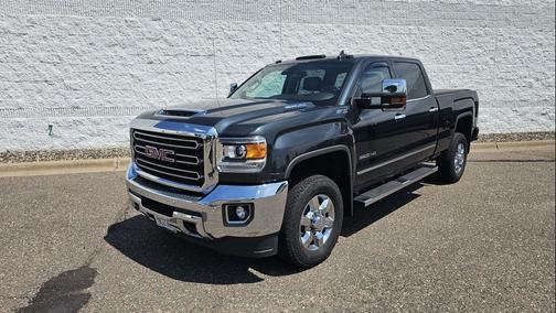 Dark Slate Metallic 2018 GMC Sierra 3500 SLT