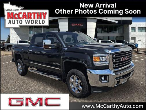 Dark Slate Metallic 2018 GMC Sierra 3500 SLT
