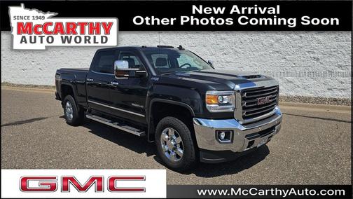 Dark Slate Metallic 2018 GMC Sierra 3500 SLT