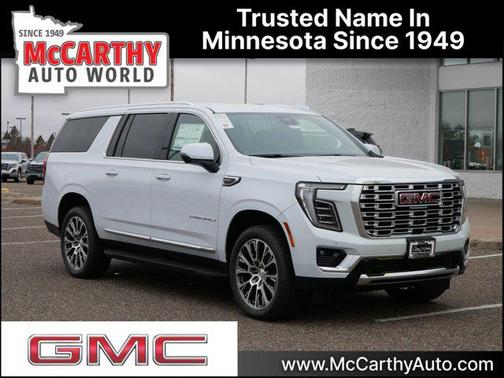 Glacier White Tricoat 2026 GMC Yukon XL Denali SUV