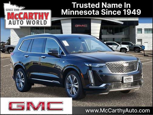 Stellar Black Metallic 2024 Cadillac XT6 Premium Luxury AWD
