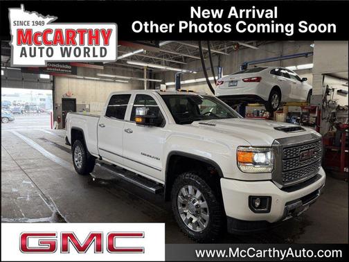 White Frost Tricoat 2018 GMC Sierra 2500 Denali