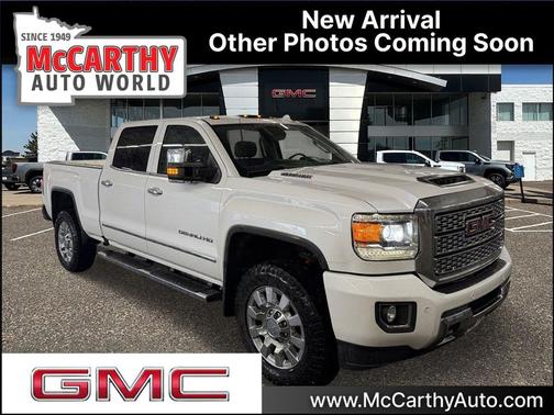 White Frost Tricoat 2018 GMC Sierra 2500 Denali