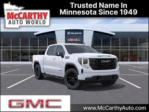 Summit White 2026 GMC Sierra 1500 Elevation