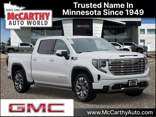 White Frost Tricoat 2023 GMC Sierra 1500 Denali