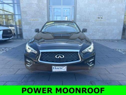 Black Obsidian 2023 INFINITI Q50 LUXE