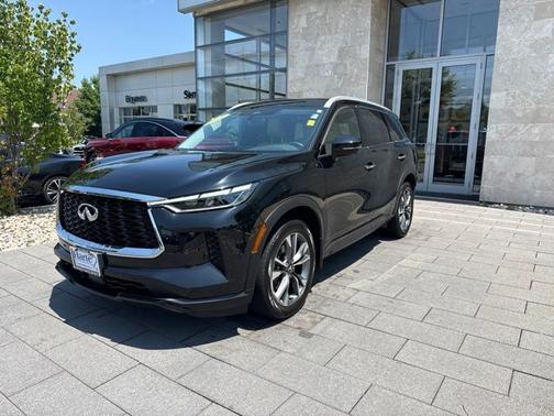Mineral Black 2023 INFINITI QX60 LUXE