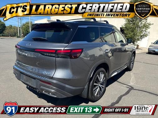 2 Tone Graphite Shadow 2023 INFINITI QX60 AUTOGRAPH