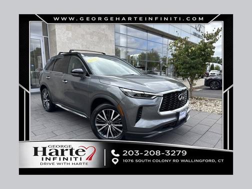 2 Tone Graphite Shadow 2023 INFINITI QX60 AUTOGRAPH