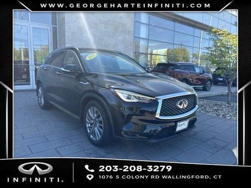 Black Obsidian 2023 INFINITI QX50 LUXE