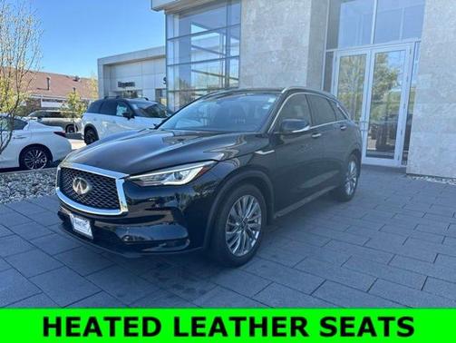 Black Obsidian 2023 INFINITI QX50 LUXE