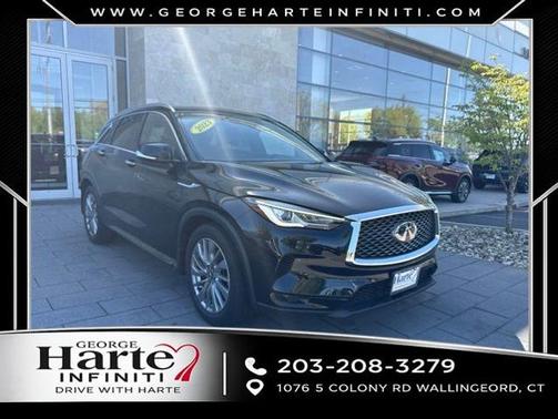 Black Obsidian 2023 INFINITI QX50 LUXE