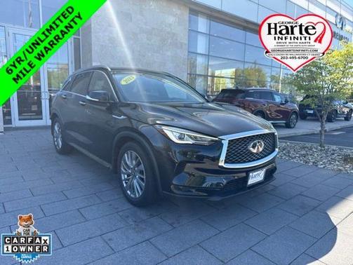 Black Obsidian 2023 INFINITI QX50 LUXE