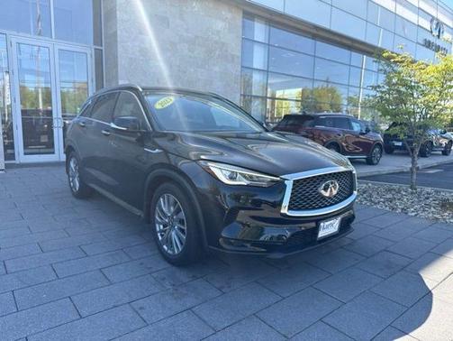 Black Obsidian 2023 INFINITI QX50 LUXE