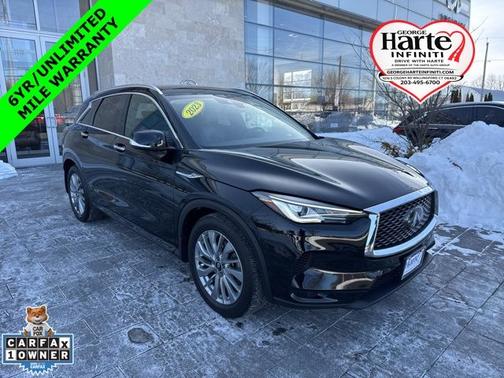 Black Obsidian 2023 INFINITI QX50 LUXE