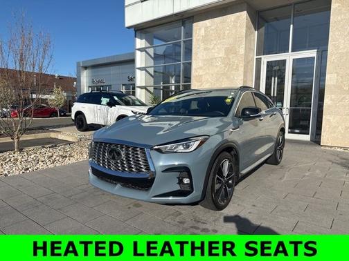Slate Gray 2023 INFINITI QX55 LUXE