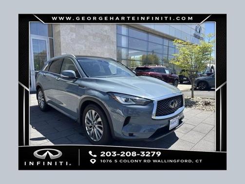 Slate Gray 2023 INFINITI QX50 LUXE