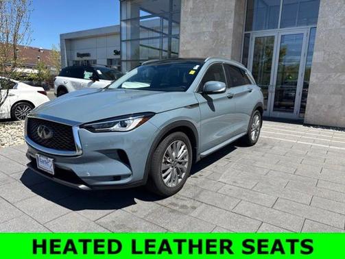 Slate Gray 2023 INFINITI QX50 LUXE