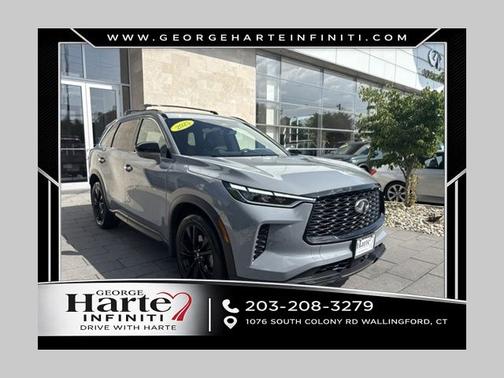 Harbor Gray 2025 INFINITI QX60 LUXE