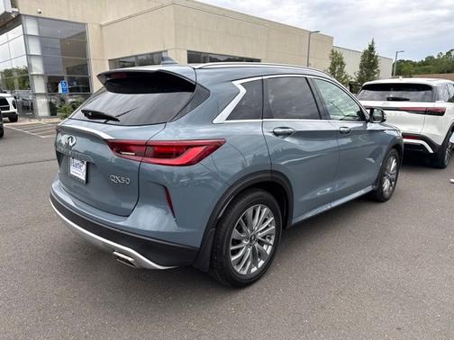 Slate Gray 2023 INFINITI QX50 LUXE