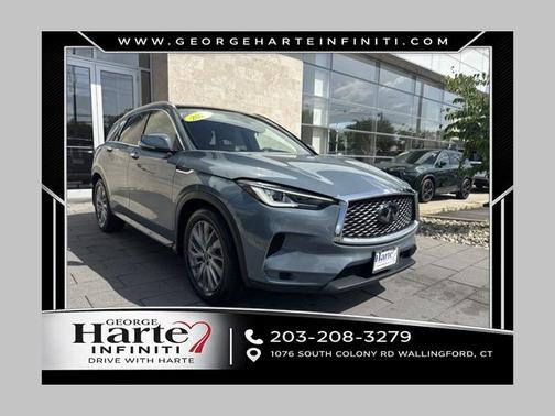 Slate Gray 2023 INFINITI QX50 LUXE