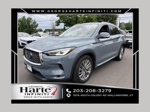 Slate Gray 2023 INFINITI QX50 LUXE
