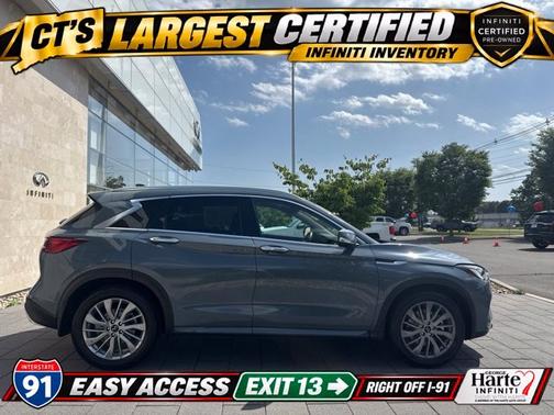 Slate Gray 2023 INFINITI QX50 LUXE