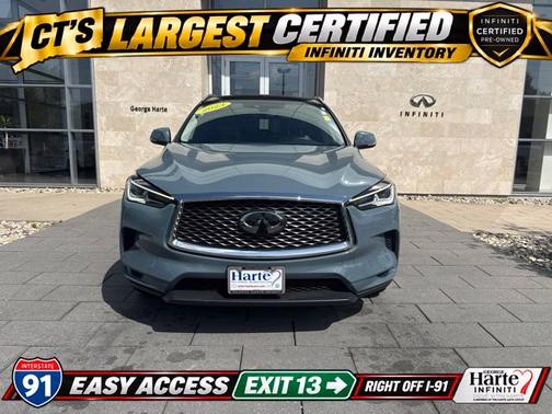 Slate Gray 2023 INFINITI QX50 LUXE